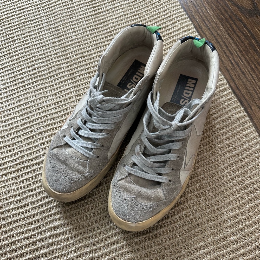 Golden Goose Mid Star Sneakers Pristine Condition